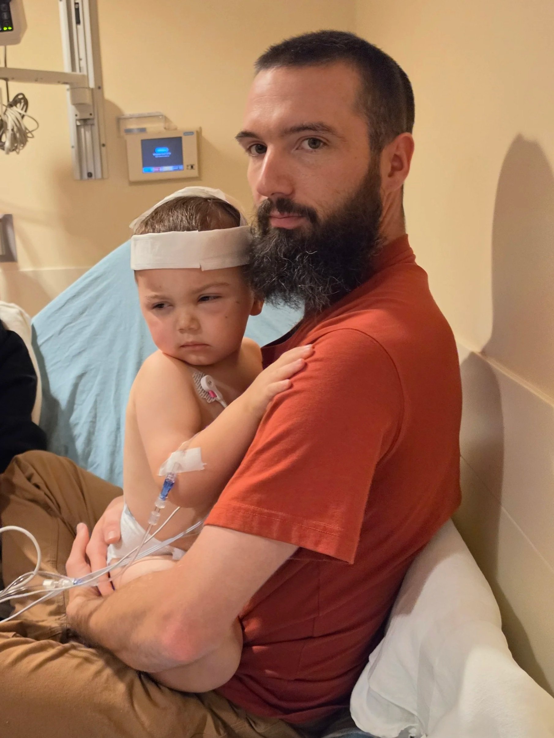 Eli at the hospital