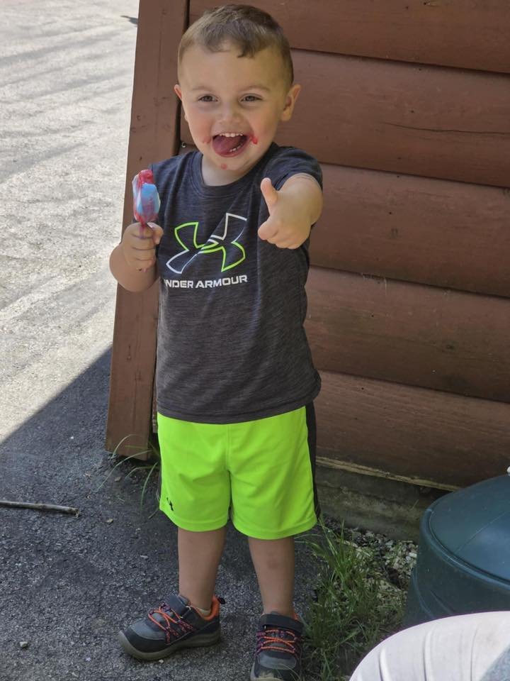 Eli having fun
